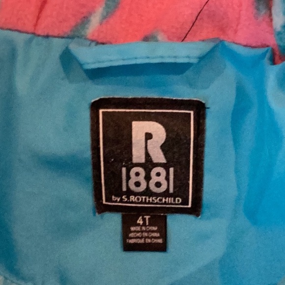 Rothschild 1881 Girls Puffer Ski Coat Jacket Parka, Size 4T, like new condition. - Picture 6 of 12
